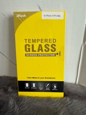 JETech Tempered Glass Screen Protector - Yellow Packaging